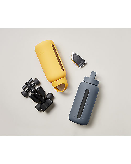 Muuki Borraccia - Vetro Borosilicato - Honey Mustard - 750 ml - Riduce la Plastica! Borracce non Termiche