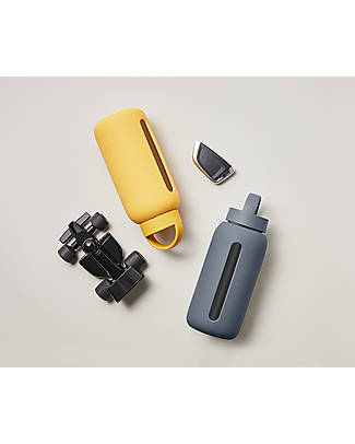 Muuki Borraccia - Vetro Borosilicato - Honey Mustard - 750 ml - Riduce la Plastica! Borracce non Termiche