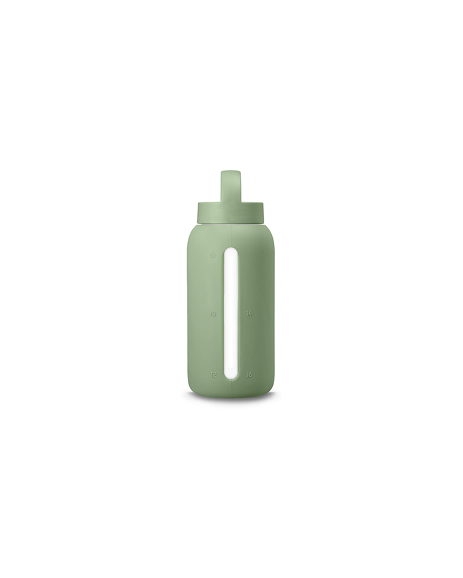 Muuki Borraccia - Vetro Borosilicato - Silver Sage - 750 ml - Riduce la  Plastica! unisex (bambini)