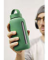 Muuki Borraccia - Vetro Borosilicato - Supreme Green - 750 ml - Riduce la  Plastica! unisex (bambini)