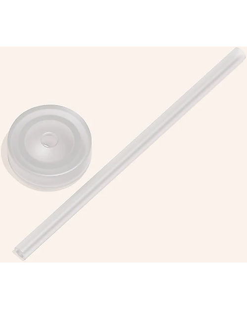 Muuki Tappo con Cannuccia per Borraccia Muuki - Lounge Straw + Cap - Bianco Accessori Borracce