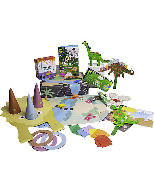 My Creative Box Kit Creativo Dinosauri My Creative Box - 6 Attività - Età 3+ Giochi Creativi