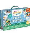 My Creative Box Kit Creativo Fattoria My Creative Box - 6 Attività - Età 3+ Giochi Creativi