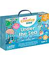My Creative Box Kit Creativo Fondo del Mare My Creative Box - 6 Attività - Età 3+ Giochi Creativi