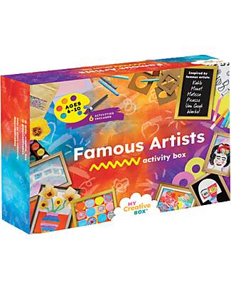 My Creative Box Kit Creativo Grandi Artisti My Creative Box - 6 Attività - Età 3+ Giochi Creativi
