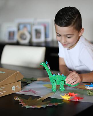 My Creative Box Mini Kit Creativo Dinosauri My Creative Box - 3 Attività - Età 3+ Giochi Creativi