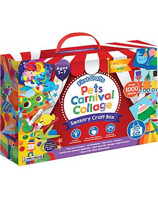 My Creative Box Scatola Collage Sensoriale Carnevale degli Animali My Creative Box - Età 3+ Giochi Creativi