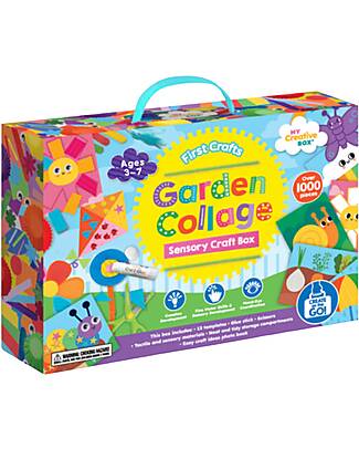My Creative Box Scatola Collage Sensoriale Giardino My Creative Box - Età 3+ Giochi Creativi
