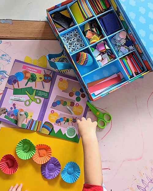 My Creative Box Scatola Collage Sensoriale Giardino My Creative Box - Età 3+ Giochi Creativi