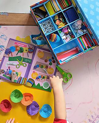 My Creative Box Scatola Collage Sensoriale Giardino My Creative Box - Età 3+ Giochi Creativi