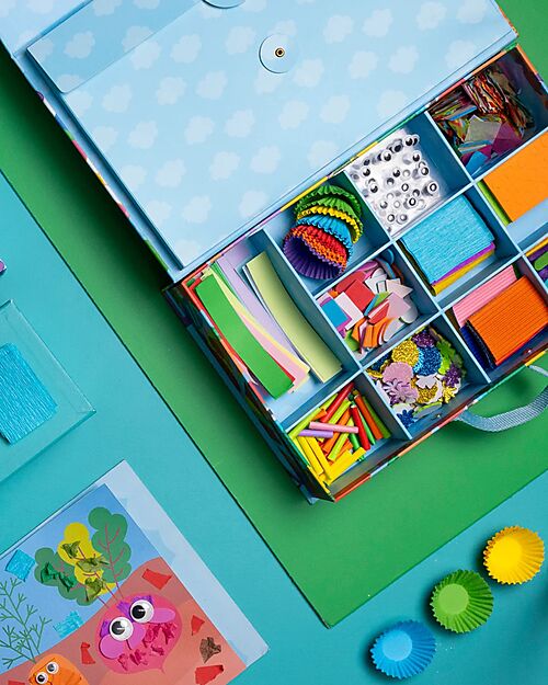 My Creative Box Scatola Collage Sensoriale Giardino My Creative Box - Età 3+ Giochi Creativi