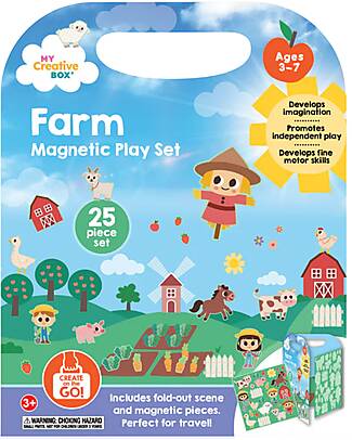 My Creative Box Set Magnetico Fattoria My Creative Box - Età 3+ Giochi Creativi