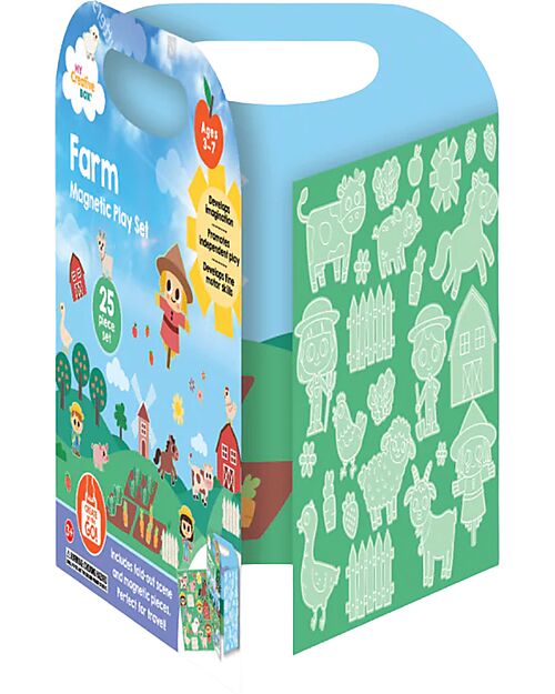 My Creative Box Set Magnetico Fattoria My Creative Box - Età 3+ Giochi Creativi