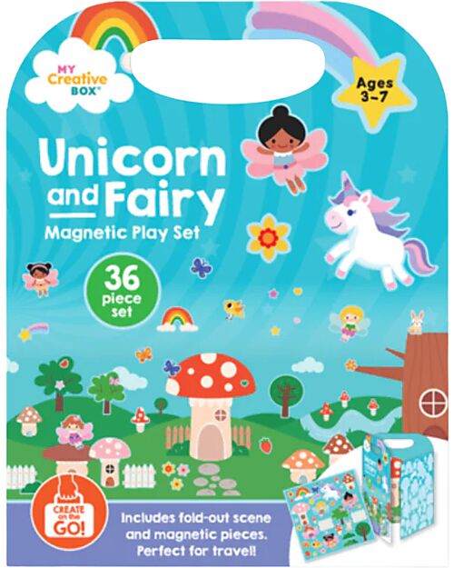 My Creative Box Set Magnetico Unicorni e Fate My Creative Box - Età 3+ Giochi Creativi