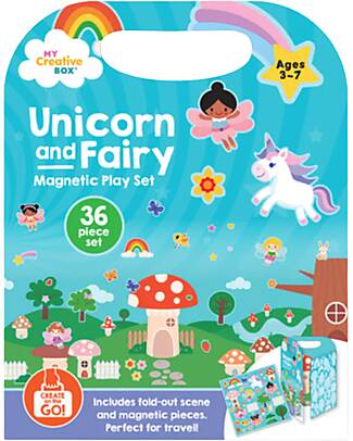My Creative Box Set Magnetico Unicorni e Fate My Creative Box - Età 3+ Giochi Creativi