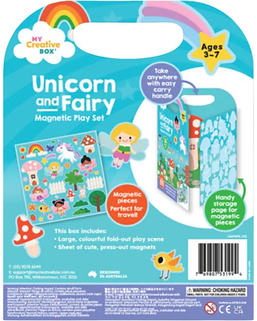 My Creative Box Set Magnetico Unicorni e Fate My Creative Box - Età 3+ Giochi Creativi