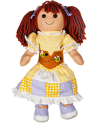 My Doll Bambola Apicoltore Alyson in Stoffa - Fatta a Mano - 42 cm Bambole