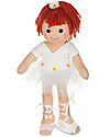 My Doll Bambola Ballerina Lucia in Stoffa - Fatta a Mano - 42 cm Bambole