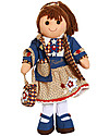 My Doll Bambola Best Friend Selly in Stoffa - Fatta a Mano - 42 cm Bambole