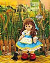 My Doll Bambola Dorothy de "il mago di Oz" - Fatta a Mano - 42 cm Bambole