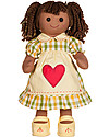 My Doll Bambola Mulatta Marilyn in Stoffa - Fatta a Mano - 42 cm Bambole