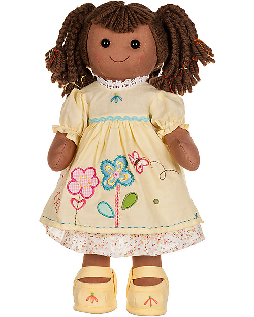 My Doll Bambola Mulatta Pam in Stoffa - Fatta a Mano - 42 cm Bambole