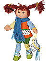 My Doll Bambola Pippi Calzelunghe in Stoffa - Fatta a Mano - 42 cm Bambole