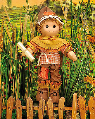 My Doll Bambola Spaventapasseri de "il mago di Oz" - Fatto a Mano - 42 cm Bambole