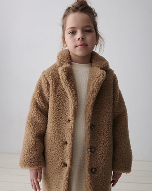 My Little Cozmo Cappotto Teddy - Caramello Cappotti
