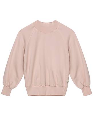 My Little Cozmo Felpa in Raglan - Rosa Chiaro - Tessuto Biologico Felpe