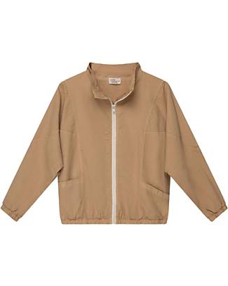 My Little Cozmo Giacca Bomber a Maniche Lunghe - Sabbia - 100% Cotone Bio Popeline GOTS Giacche