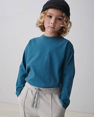 My Little Cozmo Maglia a Maniche Lunghe - Blu - Cotone GOTS Maglie Manica Lunga