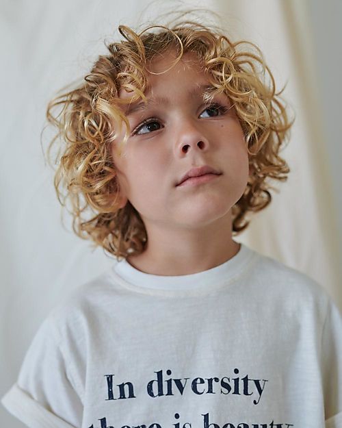 My Little Cozmo T-shirt "In Diversity there is Beauty" - Avorio - 100% Cotone Certificato GOTS T-shirt
