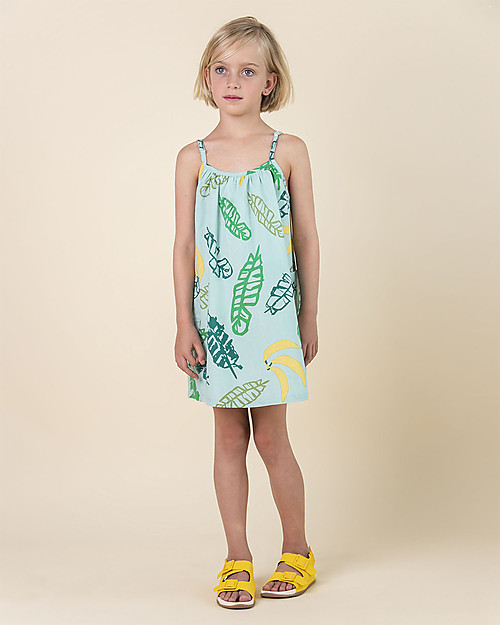 Nadadelazos Abito Foglie di Banana - 100% Cambrì bio Vestiti_