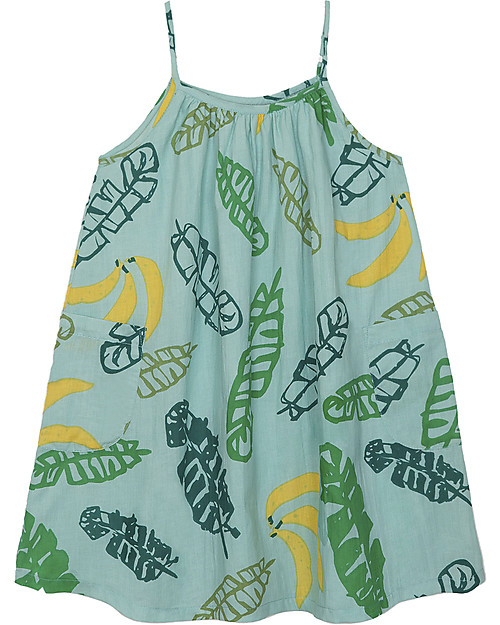 Nadadelazos Abito Foglie di Banana - 100% Cambrì bio Vestiti_