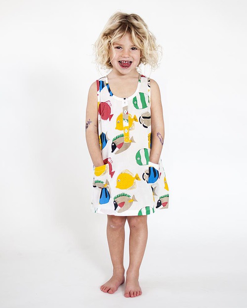 Nadadelazos Abito Kihikihi - 100% Cotone Bio Vestiti_