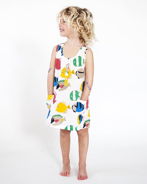 Nadadelazos Abito Kihikihi - 100% Cotone Bio Vestiti_