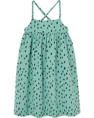 Nadadelazos Abito Semi - Verde Chiaro - 100% Cotone bio Vestiti