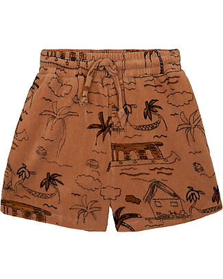 Nadadelazos Bermuda Kerala - 100% Spugna di Cotone bio Pantaloni Corti