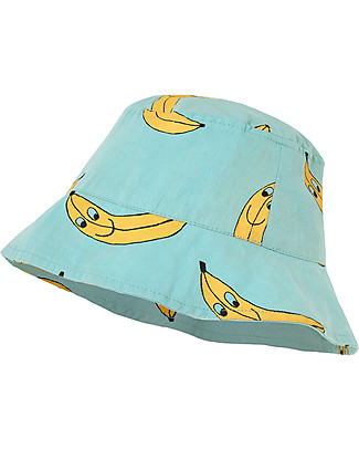 Nadadelazos Cappello Estivo Banana Friends - Turchese - 100% Cotone Bio Cappelli_