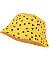 Nadadelazos Cappello Estivo Mini Dots - Giallo Sole - 100% Cotone Bio Cappelli Estivi