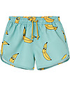 Nadadelazos Costume a Pantaloncino Banana Friends - Turchese - con Coulisse Boxer Mare