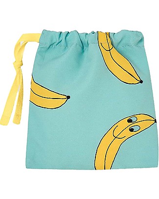 Nadadelazos Costume a Pantaloncino Banana Friends - Turchese - con Coulisse Costumi a Pantaloncino