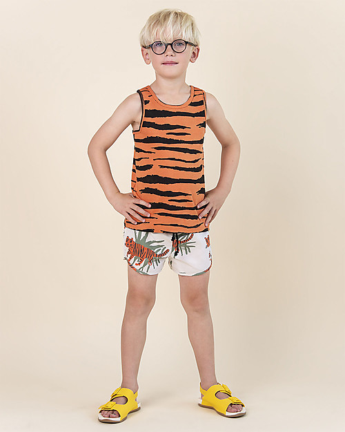 Nadadelazos Costume a Pantaloncino Bimbo - Tigre Kerala Boxer Mare