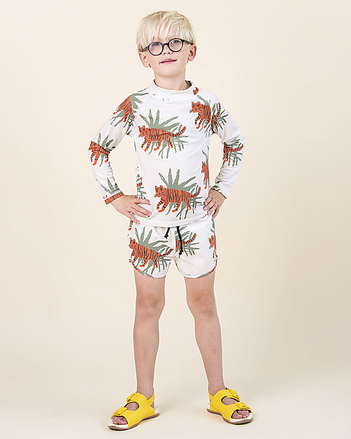 Nadadelazos Costume a Pantaloncino Bimbo - Tigre Kerala Boxer Mare