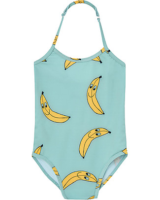 Nadadelazos Costume Intero Banana Friends - Turchese - con Laccio Regolabile Costumi Interi