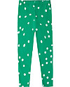 Nadadelazos Leggings Sonia - Verdi a Pois - Cotone Leggings