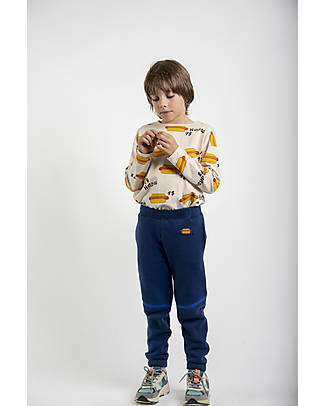 Nadadelazos Maglia Maniche Lunghe - Hot Dog - 100% Cotone Biologico GOTS Maglie Manica Lunga