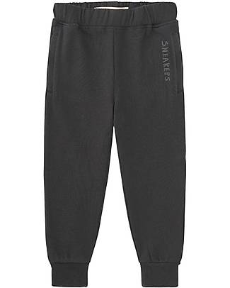 Nadadelazos Pantaloni Sneakers - Nero - 100% Cotone Bio GOTS Pantaloni Lunghi