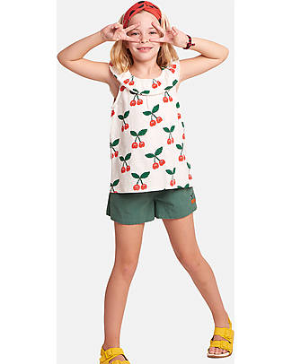 Nadadelazos Shorts Ampi Laguna - Verde - 100% Morbido Cotone Bio Pantaloni Corti